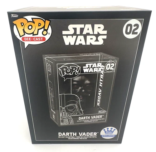 Funko Pop! Die Cast: Star Wars - Darth Vader - Funko Web (FW) (Exclusive) #02