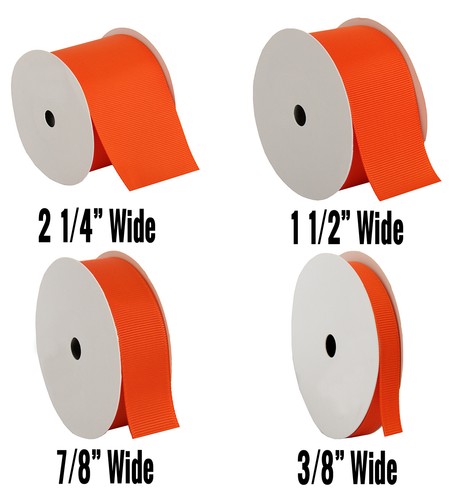 Grosgrain Ribbon 3/8",7/8",1 1/2",2 1/4" widths 10 yd rolls 25 colors - Picture 29 of 32