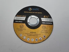( QTY 13 ) SATC Cut Off Wheels Metal/Inox Stainless Steel 4-1/2" WA60T-BF41