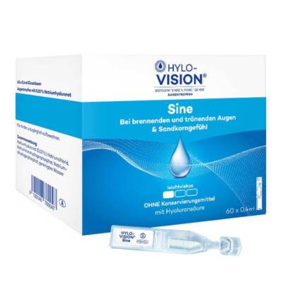 HYLO-VISION  Sine Einzeldosispipetten · 60X0.4 ml · PZN 04522008
