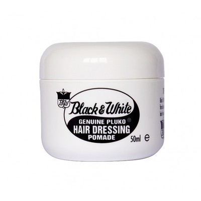 Black And White Pluko Hair Wax 50ml Tub 5024343591105 Ebay