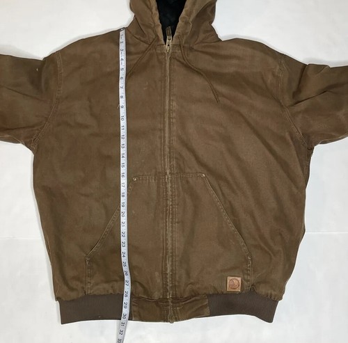 Berne Jacket Mens 2XL Tall Rugged Outdoor Chore Coat Ranch Farm - Picture 7 of 8
