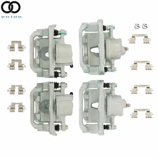 4× Front & Rear Brake Calipers w/ Bracket For Toyota Sienna 2004-2010 3.3L 3.5L