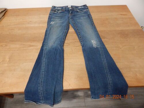 True Religion Women's Bootcut BLUE Jeans Size 28 (30X30) P98 - Picture 1 of 6