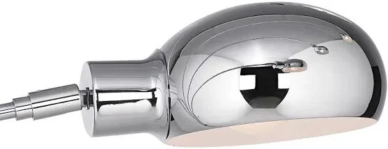 Lámpara de Pie Iluminación de Salón Ajustable 5 Brazos Arco Lámpara de Pie 84 Plateada Foto 3 de 4