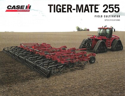 Farm Implement Brochure - Case IH Tiger-Mate 255 Field Cultivator 2016  (F8139)
