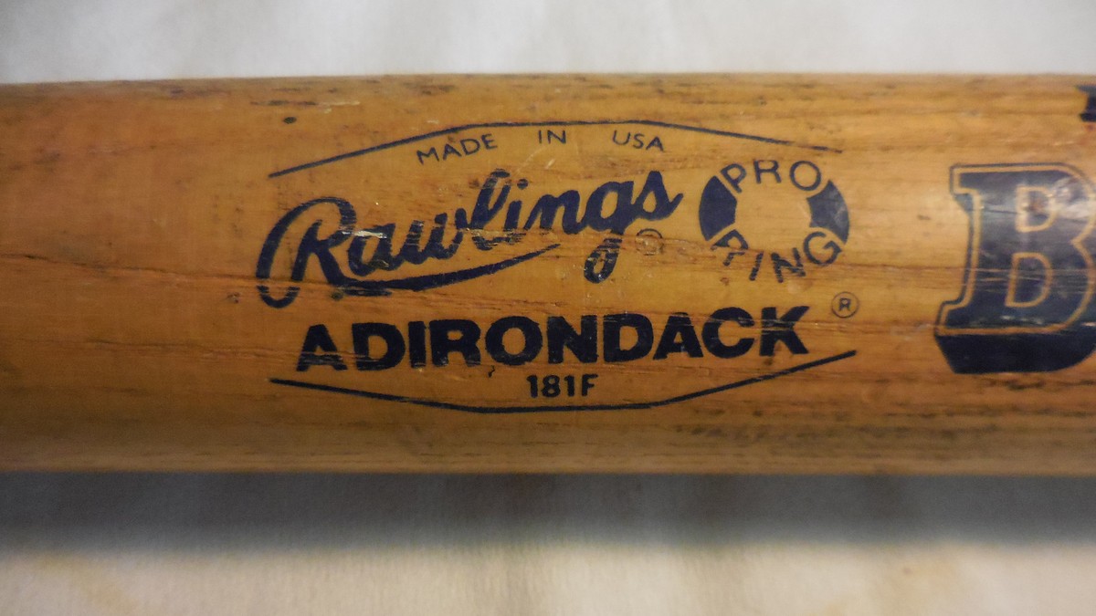 RAWLINGS ADIRONDACK BIG STICK OFFICIAL SOFTBALL BAT WOOD/WOODEN 181F  PRO-RING | eBay, image size:1200x675