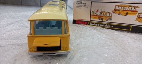 Dinky Supertoys SCARCE 961 Vega Major Luxury Coach Swiss Postal Bus, Yellow - Picture 10 of 15