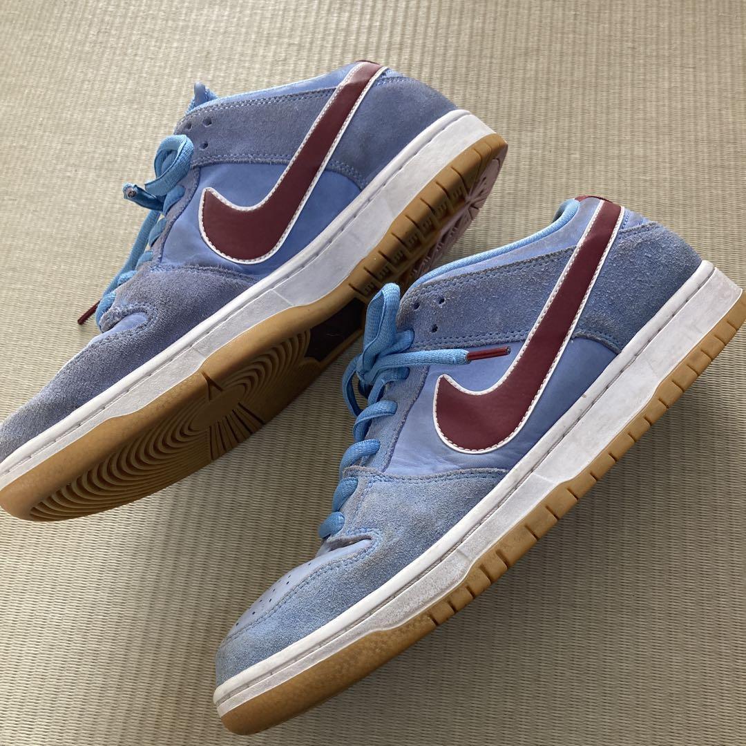 Nike SB Dunk Low Pro Sneakers Light Blue 27.5cm US 9.5 Skating Shoes