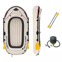 Bestway Hydro Force Schlauchboot Set Paddelboot Ruderboot Aufblasbar Mit Pumpe