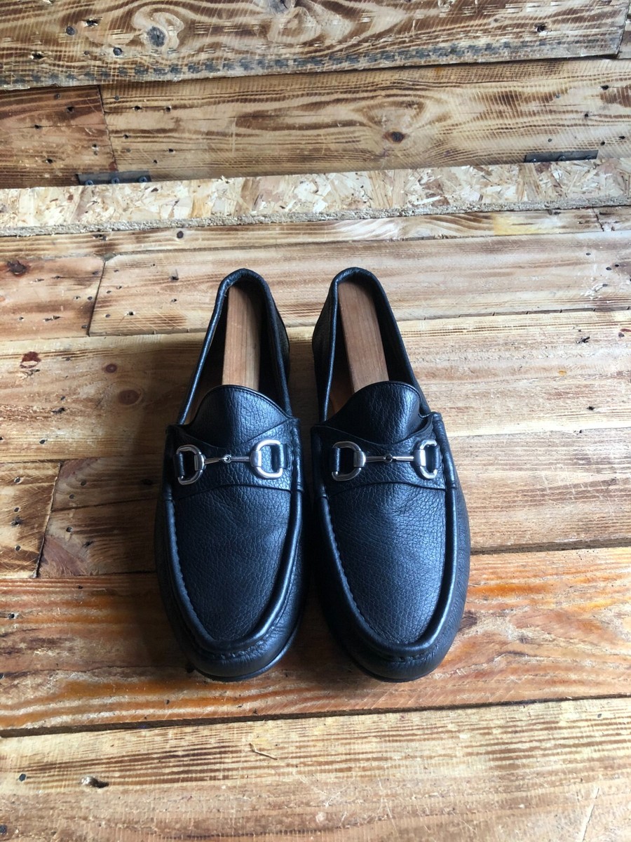Gucci Horsebit Leather Slip-On Loafers s-l400.jpg main image 4
