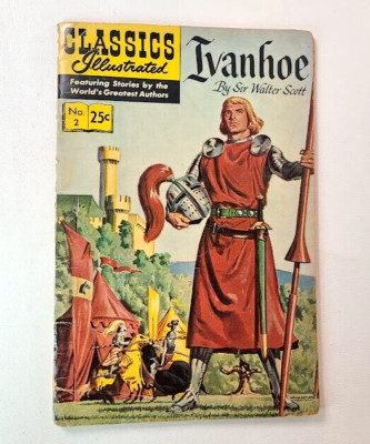Classics Illustrated Ivanhoe #2 1962 VG