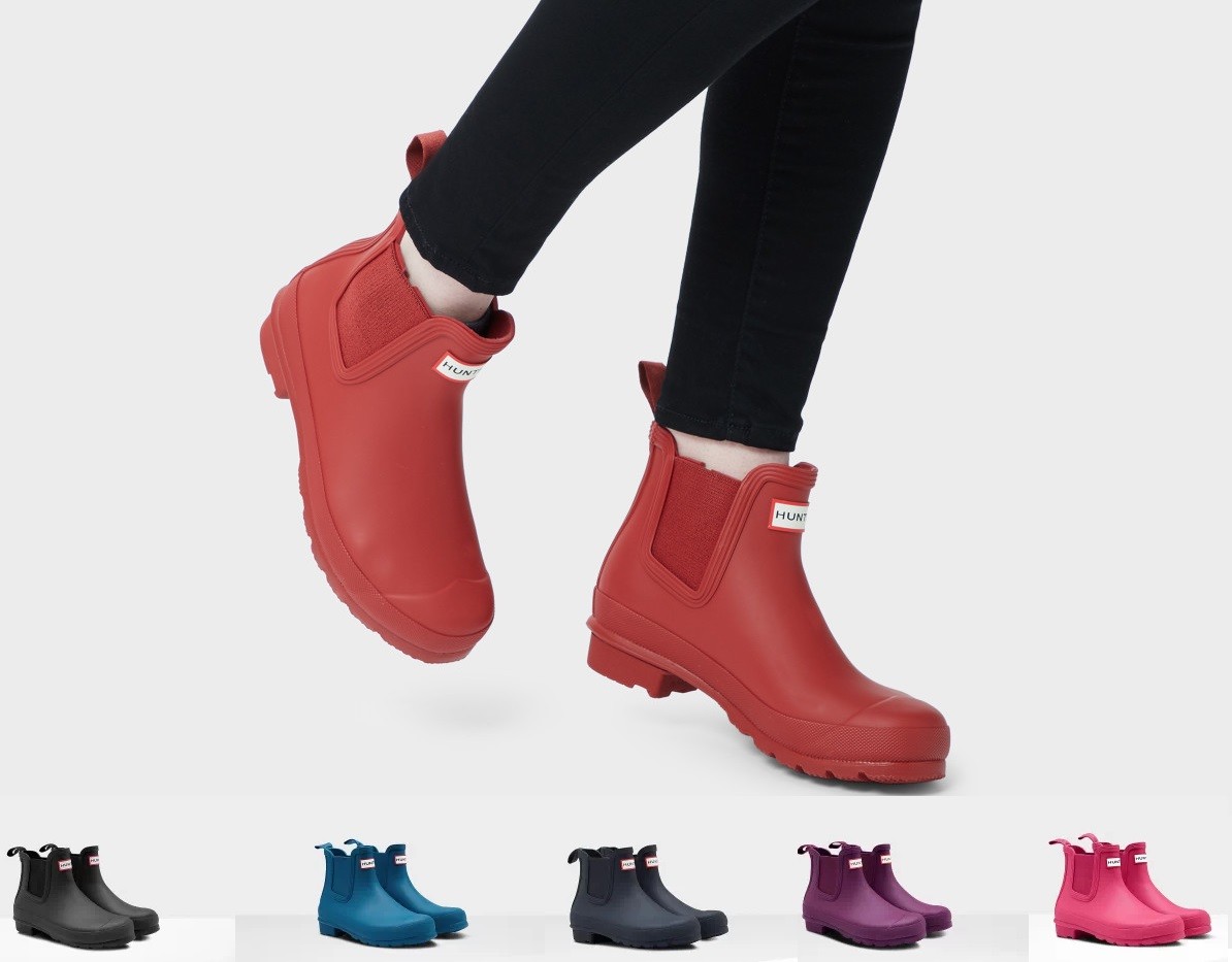 hunter chelsea boots womens sale