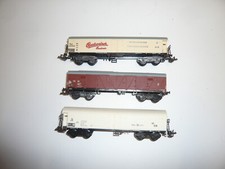 BERLINER TT lot de 3 wagons