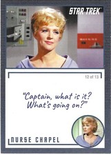 2020 STAR TREK TOS ARCHIVES & INSCRIPTIONS #8 Nurse Chapel Var. 12 of 13