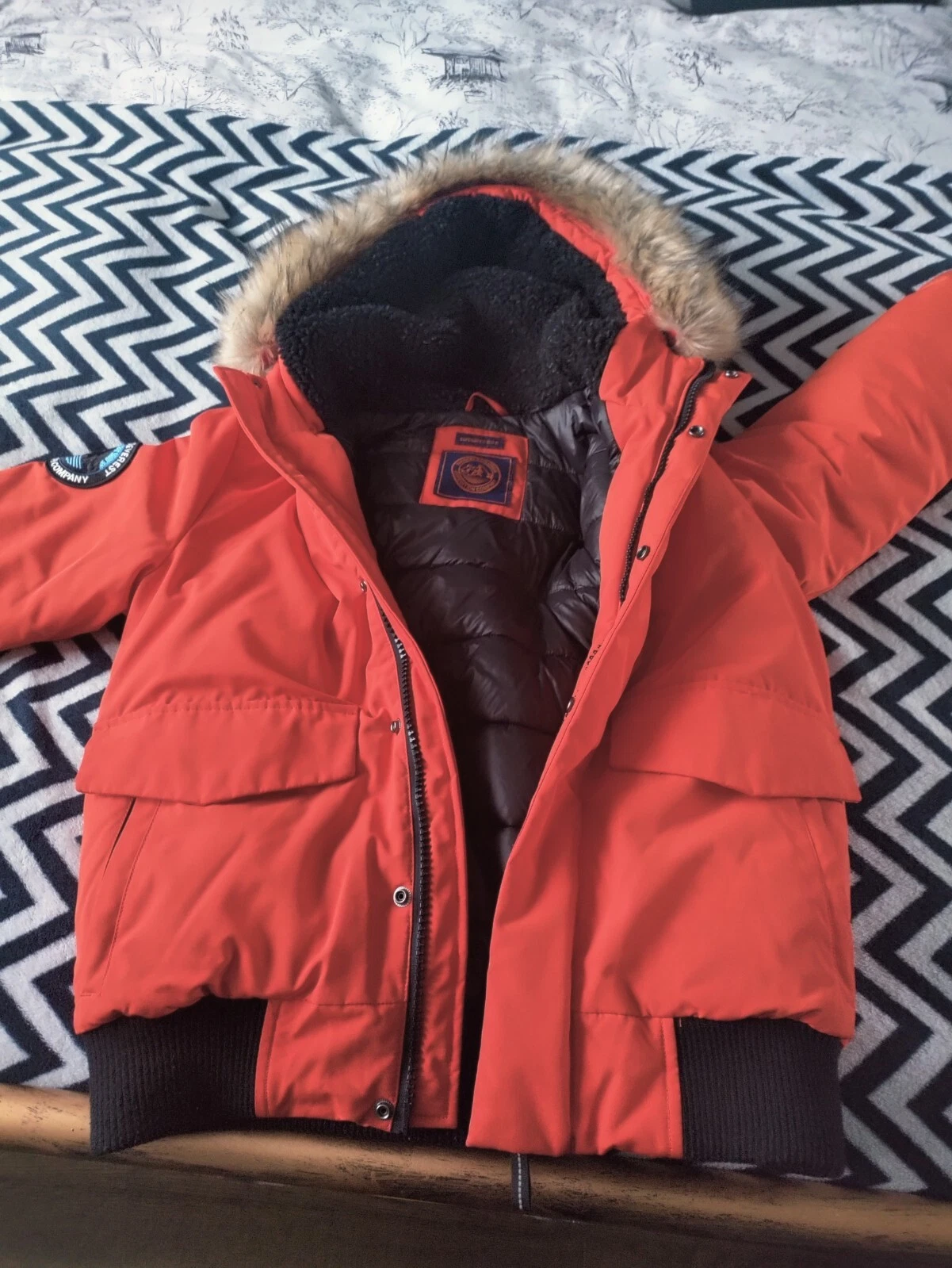 Superdry Jacket S Orange