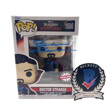 BENEDICT CUMBERBATCH SIGNED AUTO DOCTOR STRANGE FUNKO POP BECKETT BAS MARVEL