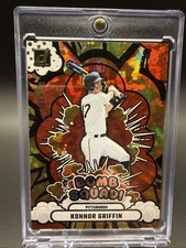 KONNOR GRIFFIN 2025 DONRUSS BOMB SQUAD RED ICE PITTSBURGH /149 RARE Numbered RC