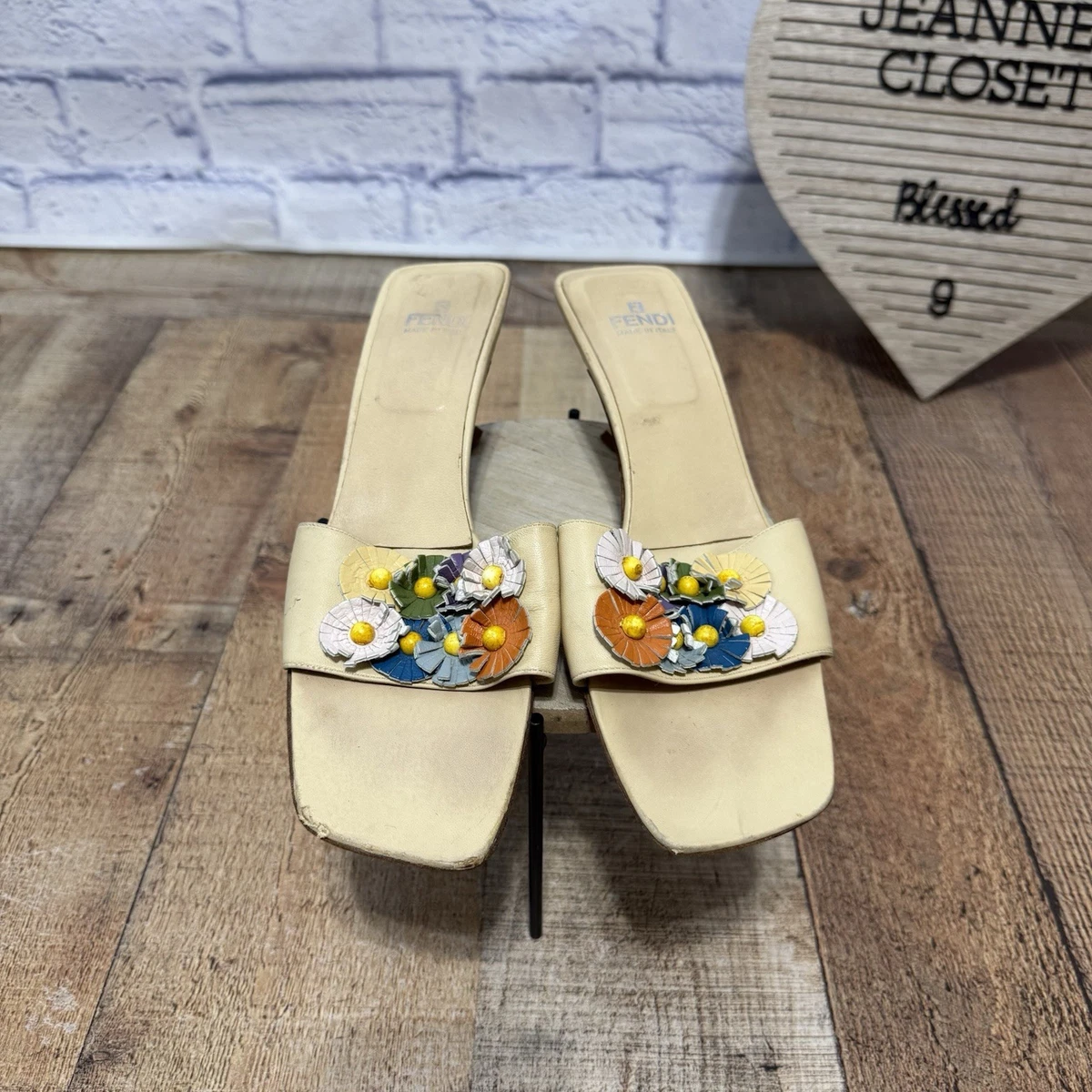 Fendi Floral Heels for Women for sale | eBay