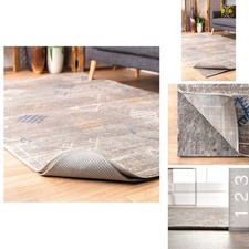 nuLOOM 6' x 9' 1/4" Thick Felt Rug Pad Non-Slip Backing Made in USA