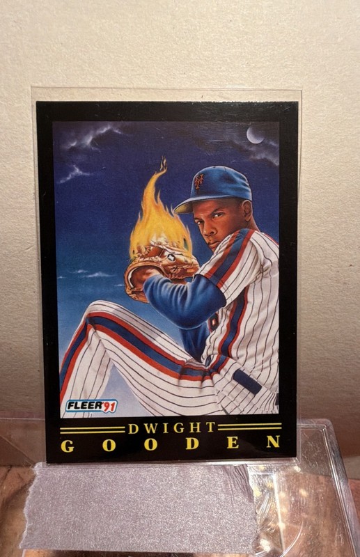 1991 Fleer - Pro-Vision Dwight Gooden #7