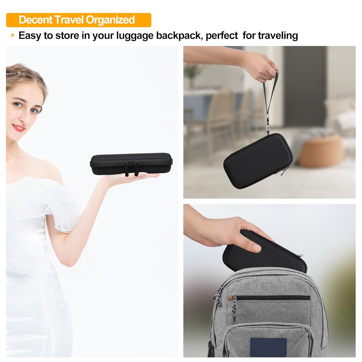 3D Pen Carrying Case for MYNT3D Professional Printing 3D Pen with OLED Display,