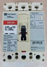 EATON/Cutler Hammer EDB3225 3 POLE 22k CIRCUIT BREAKER 225A 240V
