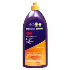 3M Perfect-It Gelcoat Light Cutting Polish + Wax: 1 quart (White)