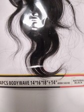 human hair bundles with closure
