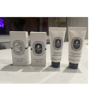diptyque Do Son & L'ombre Dans L'eau EDT Spray 2ml Body Lotion & Gel 10ml