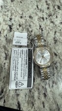 NEW Versace Hellenyium Two Tone Gold Stainless Steel 36MM Watch VEHU01024