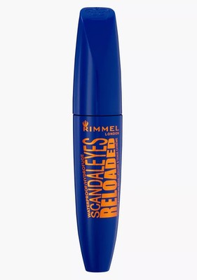 Rimmel Scandaleyes Reloaded Waterproof Mascara- 001 Black- NEW NEU
