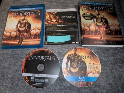 Immortals (Blu-ray, 2012) Mint Discs! Free Shipping!