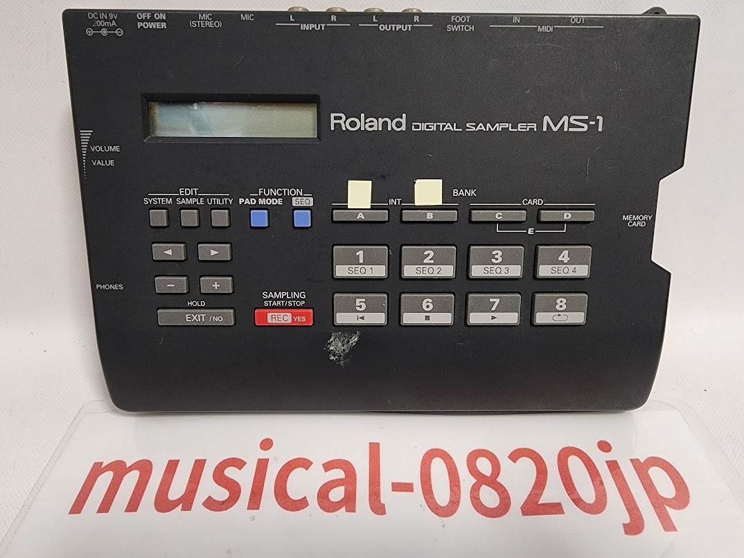 その他 ROLAND MS-1000 Roland MS-1 Compact Digital Sampler Looper | eBay