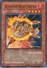 Gladiator Beast Laquari - TU01-EN017 - Common - Unlimited Edition x1 - Moderatel