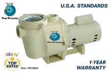 011514 -WhisperFlo HighPerformance 1.5HP Pool Pump replacement PC&G-Nidec/in/US