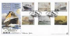 GB 2004 Ocean Liners FDC - Liverpool Cancel - Signed Millvina Dean