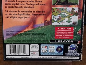 The Horde Sega Saturn Boxed No Manual GERMAN VERSION With Acrylic Case