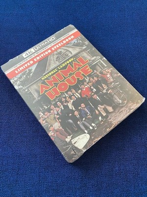 ANiMaL HouSe:4K+blu ray+d/c Limited sTeeLBooK   DENT/READ DESC  BRaND NeW 