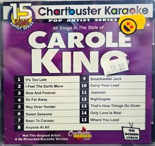 90237R CAROLE KING CHARTBUSTER KARAOKE LOT DEAL