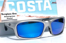 Costa Del Mar JOSE PRO Silver Metallic POLARIZED Blue 580G GLASS Sunglass 910606