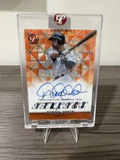 2025 Topps Pristine Italics Auto Derek Jeter #I-DJ Orange /25 Encased Yankees
