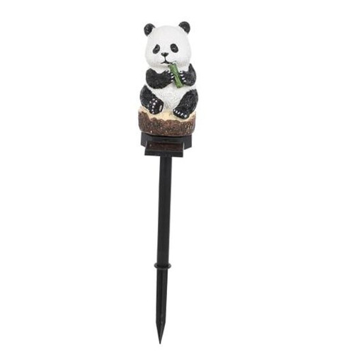 Solar Garden Lights Outdoor Cute Panda Shape Solar Lights Decorative Yard