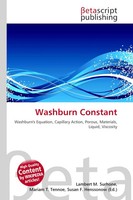 Lambert M. Surhone (U. A.) | Washburn Constant | Taschenbuch | Englisch (2026)