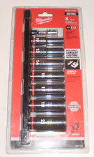 NEW Milwaukee Metric 8 piece 3/8 Drive Impact...