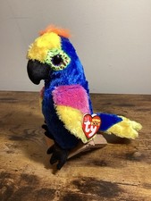 Ty Beanie Boos Wynnie The Macaw 6" 15cm MWMT with Multi-colored Eyes