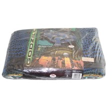 Very Rare 1998 Godzilla Acrylic / Polyester 72  X 90  Blanket, Made In USA