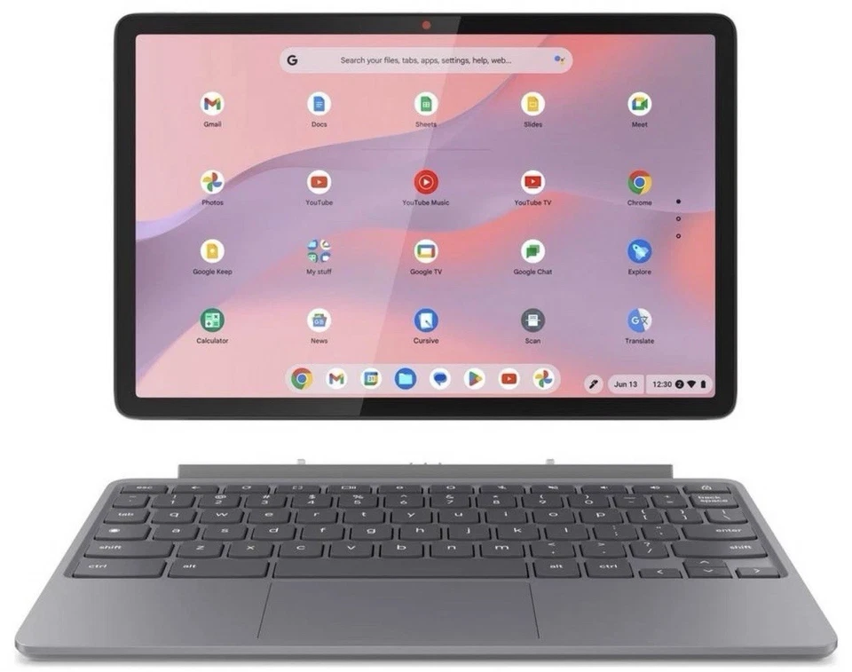 Lenovo IdeaPad Duet Chromebook MediaTek Kompanio 838 11” 8GB 128GB 2 in 1 Laptop - Image 2 of 4
