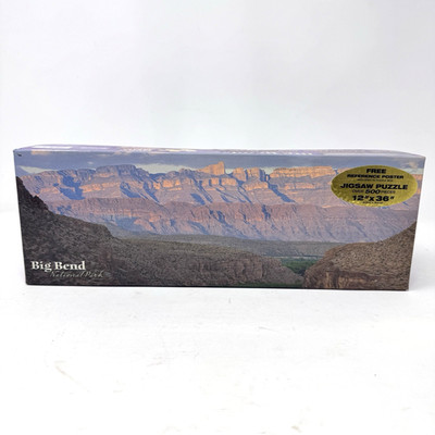 Big Bend National Park Texas 500+ Piece Puzzle NEW Factory Sealed Free Shipping!