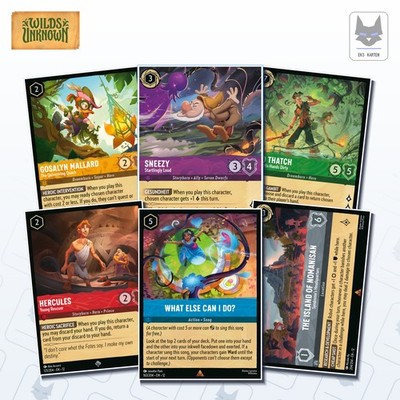 Wilds Unknown - Disney Lorcana TCG NM English Enchanted Deutsch Foil Promo